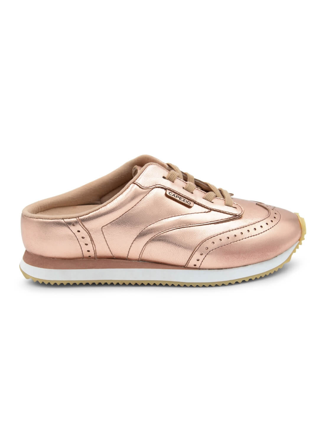 Roxy Leather Sneaker Slider