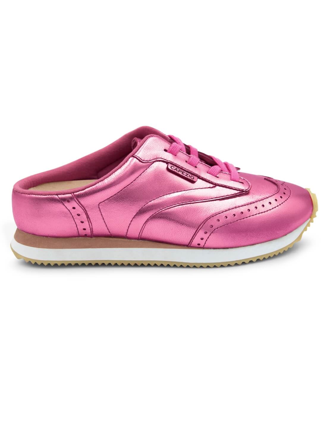 Roxy Leather Sneaker Slider