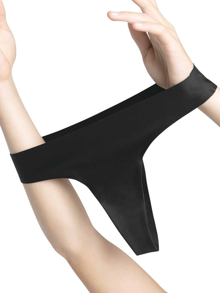 Capezio Seamless Thong Black 3691W