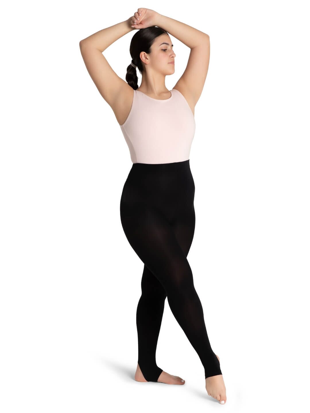 Capezio 1961 Self Knit Waist Stirrup Tight