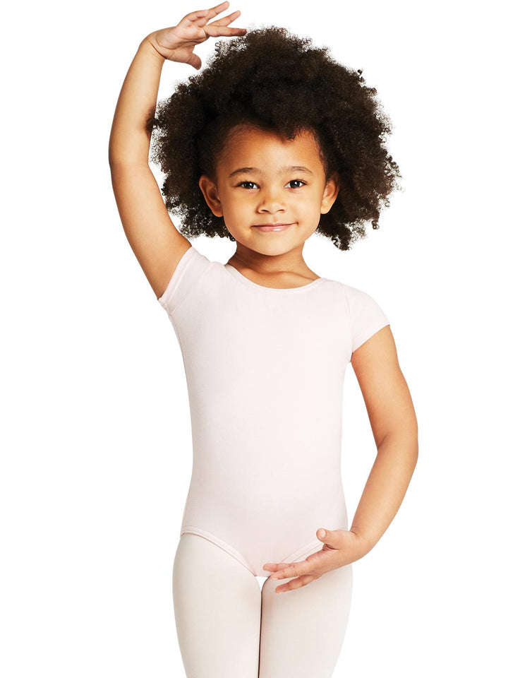 Capezio Short Sleeve Cotton Leotard - Girls