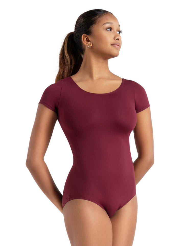 Capezio Team Basics Short Sleeve Leotard - Adult