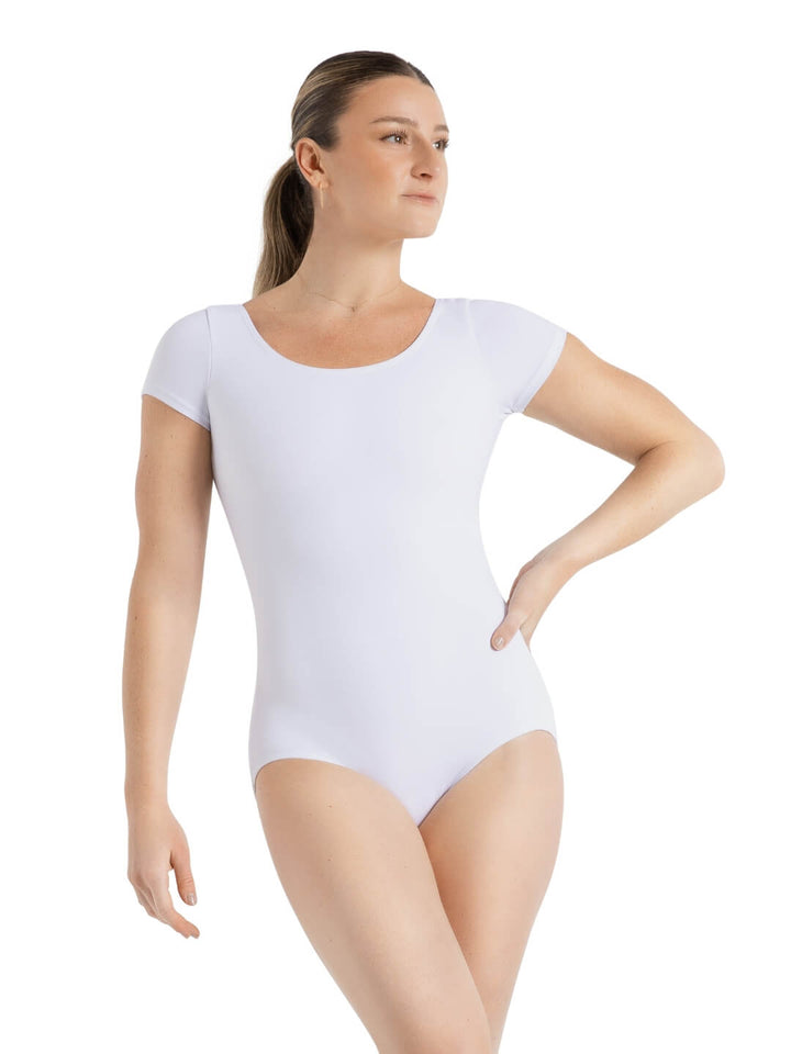 Capezio Team Basics Short Sleeve Leotard - Adult