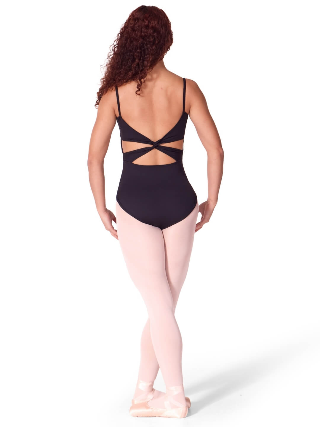 Capezio Soft Elegance Camisole Leotard with Twist Back Black EL101W