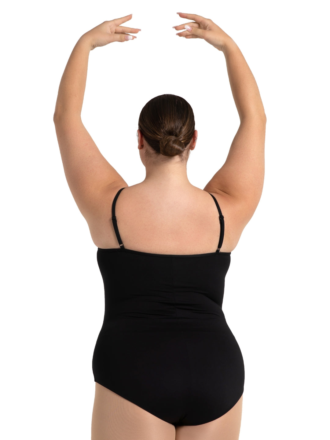 Capezio Studio Collection Camisole Princess Seam Leotard Black SE1072W