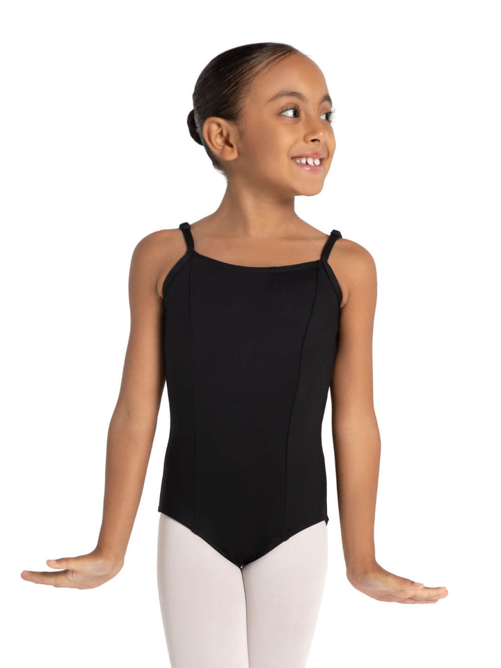 Capezio Studio Collection Camisole Princess Seam Leotard Black SE1072C