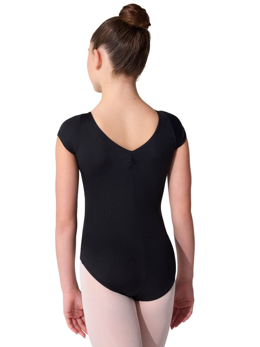 Capezio Studio Collection Cap Sleeve Leotard Child Black SE1014C