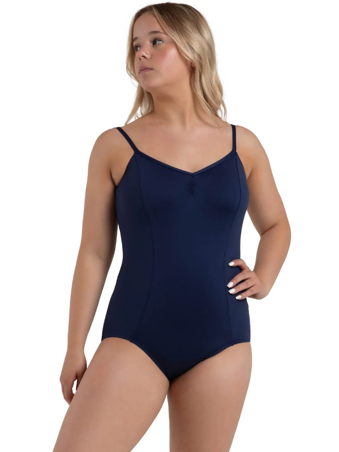 Capezio Dance Studio Collection Pinch Font Camisole Leotard with Adjustable Straps