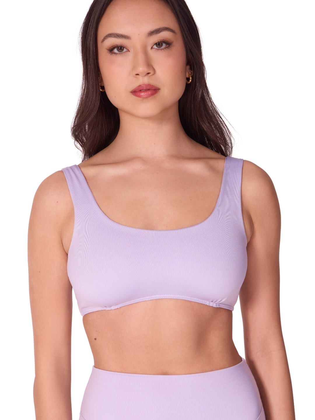 Capezio Studio Collection Everyday Sports Bra Lavender SE2016W