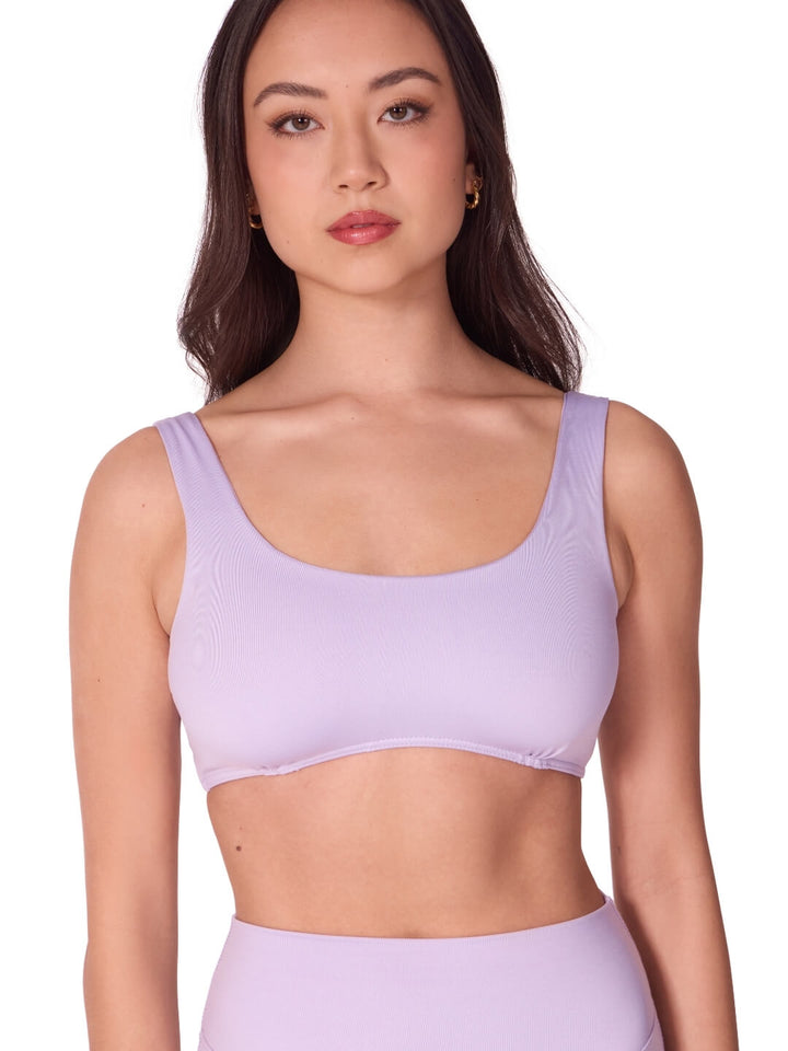 Capezio Studio Collection Everyday Sports Bra Lavender SE2016W