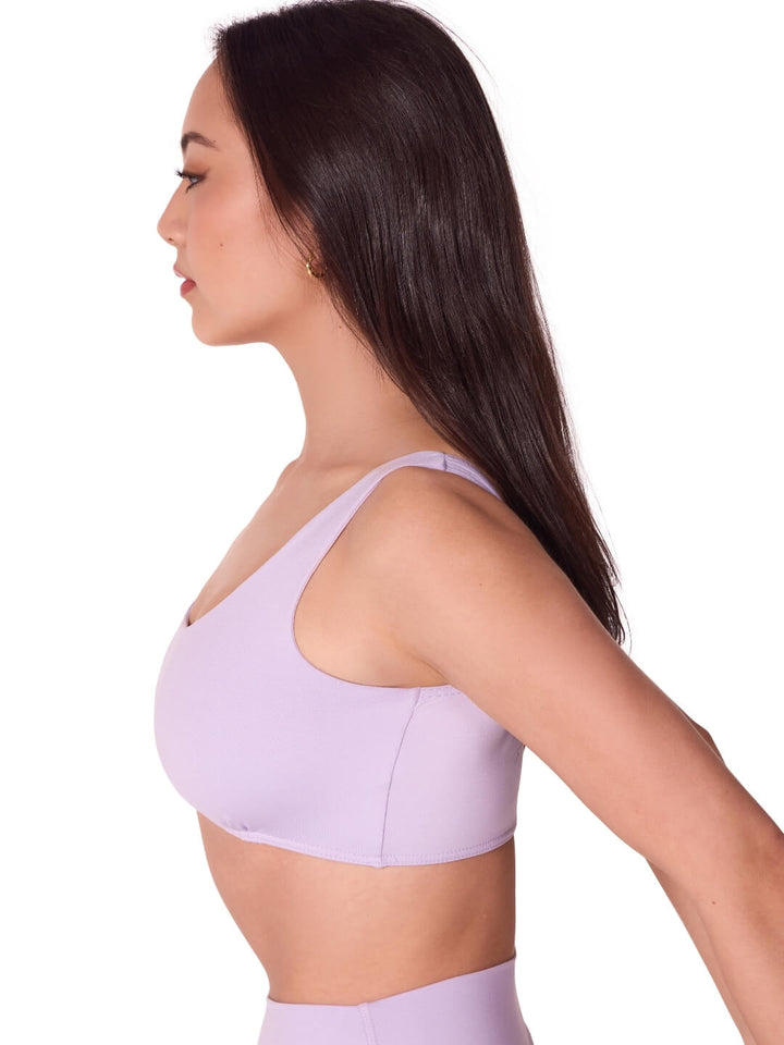Capezio Studio Collection Everyday Sports Bra Lavender SE2016W