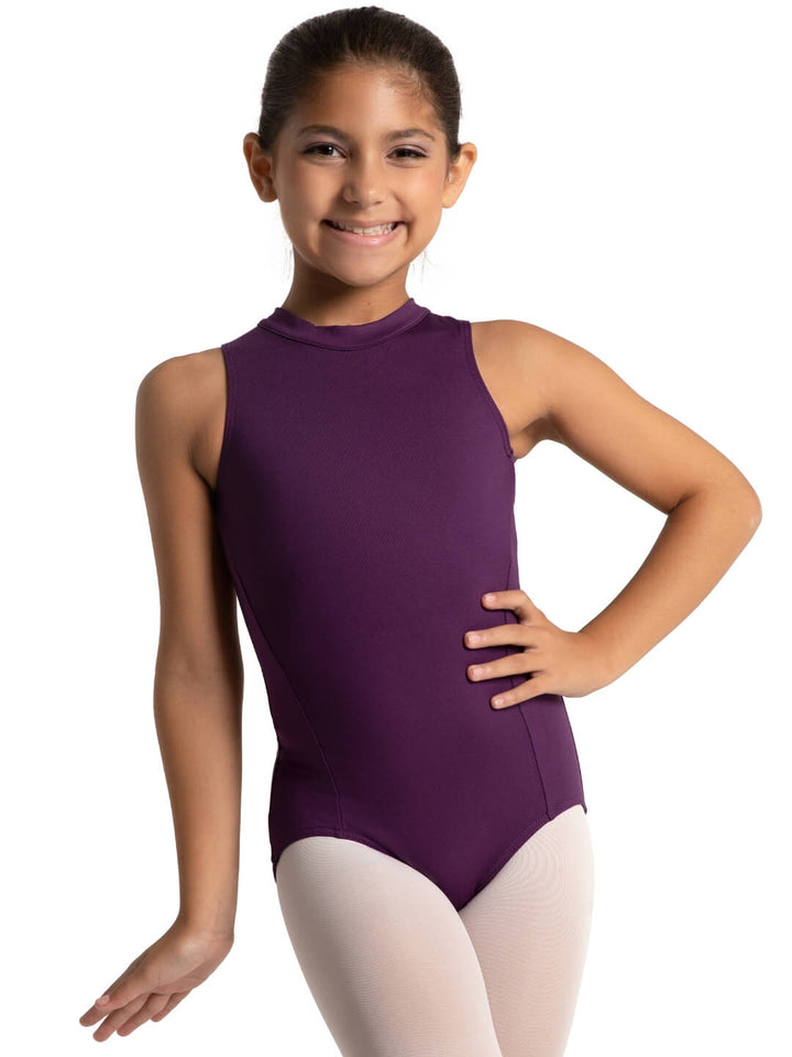 Studio Collection High Neck Leotard - Girls