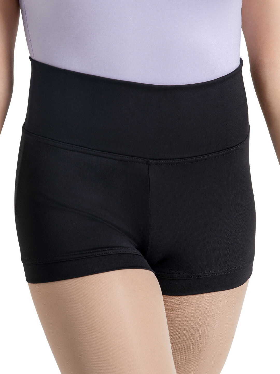 Capezio Studio Collection High Waisted Short Black SE1051W