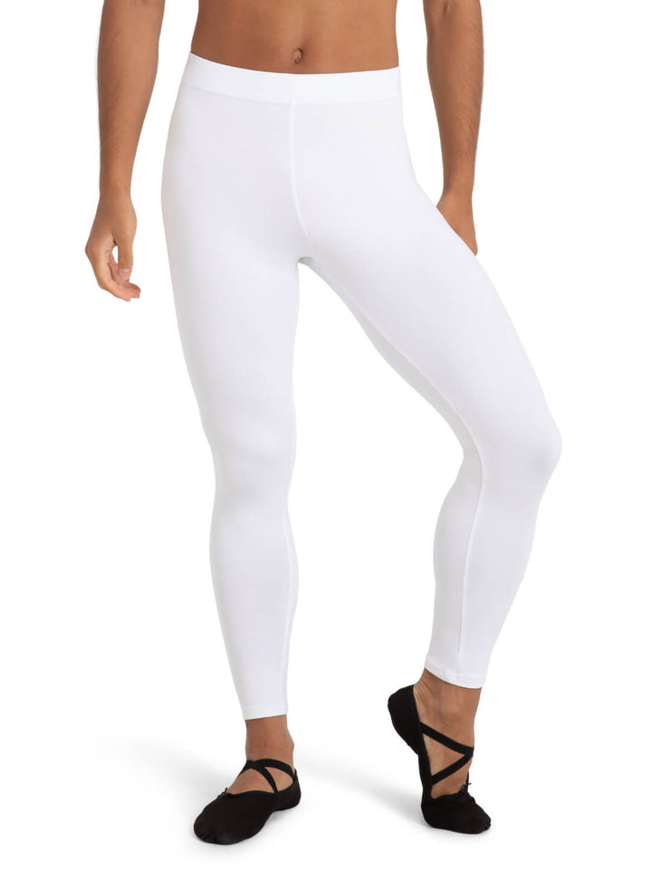 Capezio Studio Collection Legging Mens White SE1066M