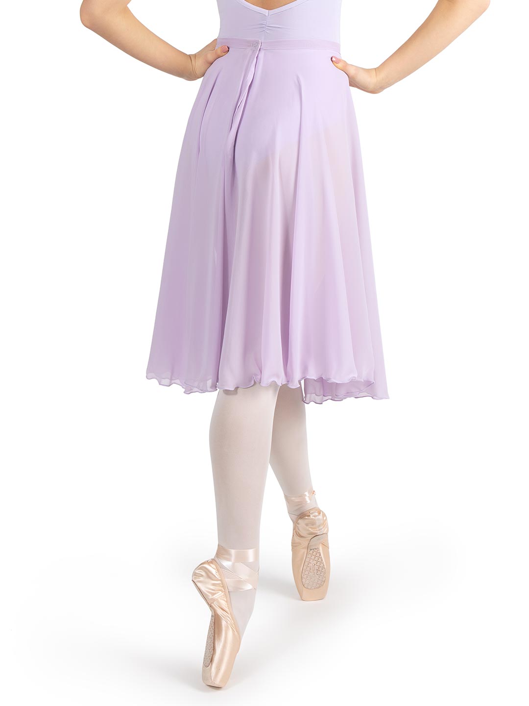 Capezio Studio Collection Mid Calf Skirt Lavender SE1058W