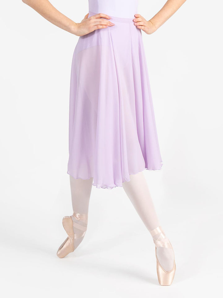 Capezio Studio Collection Mid Calf Skirt Lavender SE1058W