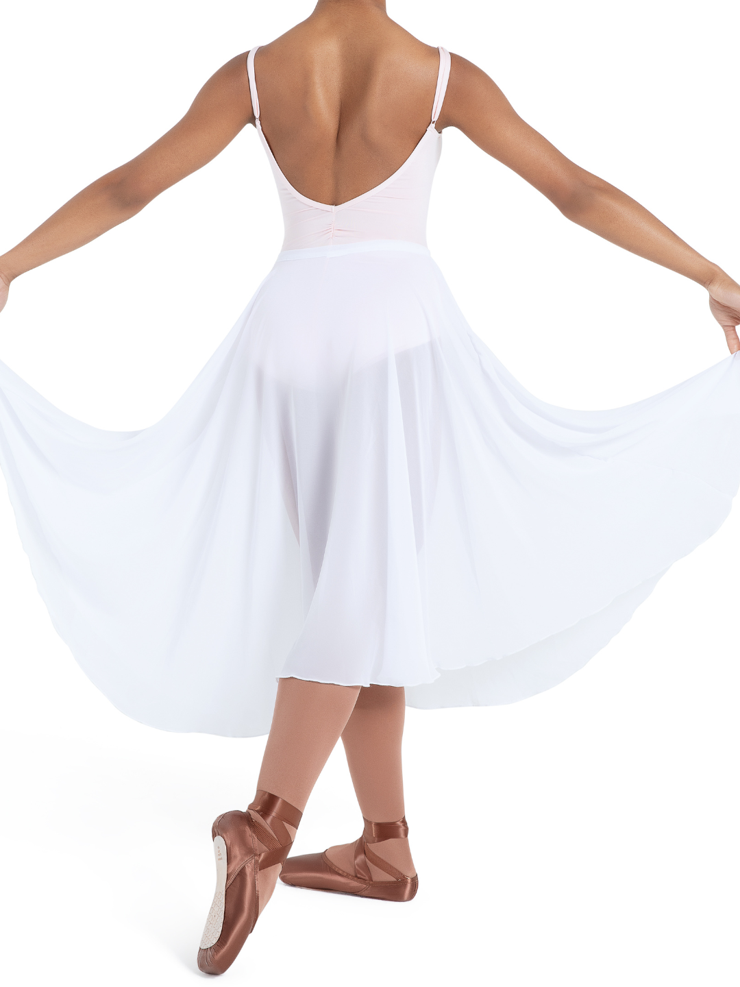 Studio Collection Mid Calf Skirt