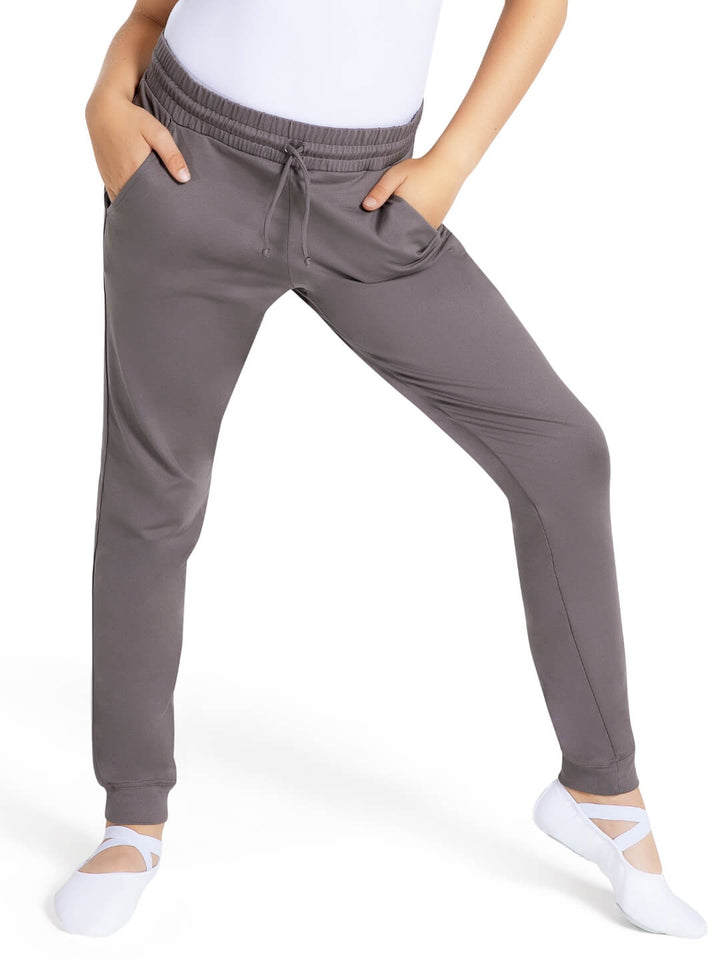 Capezio Studio Collection Pant Child Gray SE1070UC