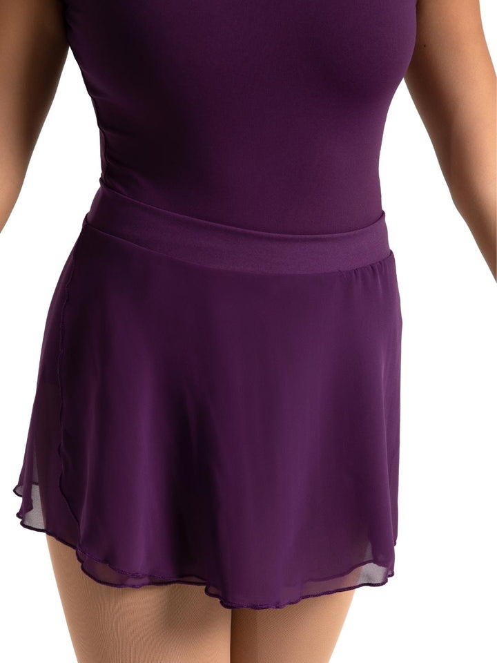 Capezio Studio Collection Pull On Skirt Aubergine SE1055W