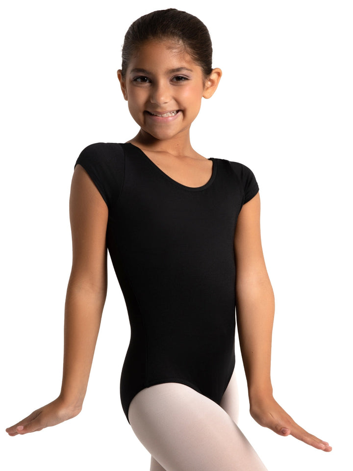 Studio Collection Short Sleeve Leotard - Girls