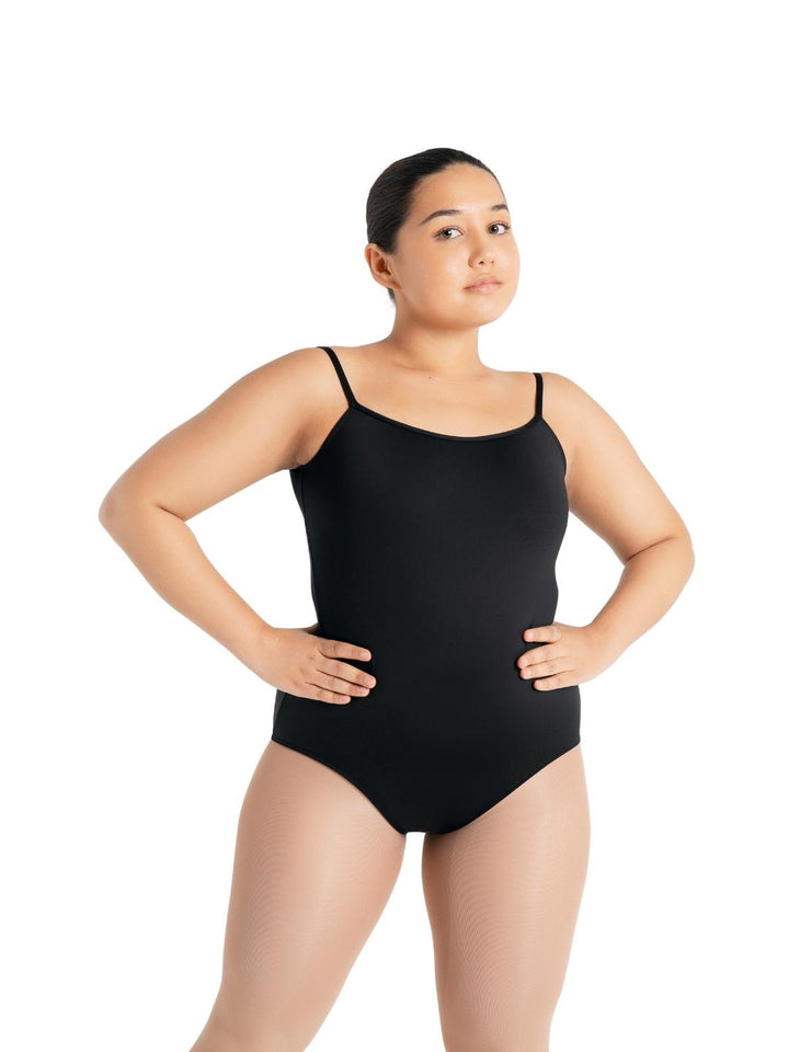 Capezio Studio Collection Strappy Back Camisole Leotard Black SE1030W