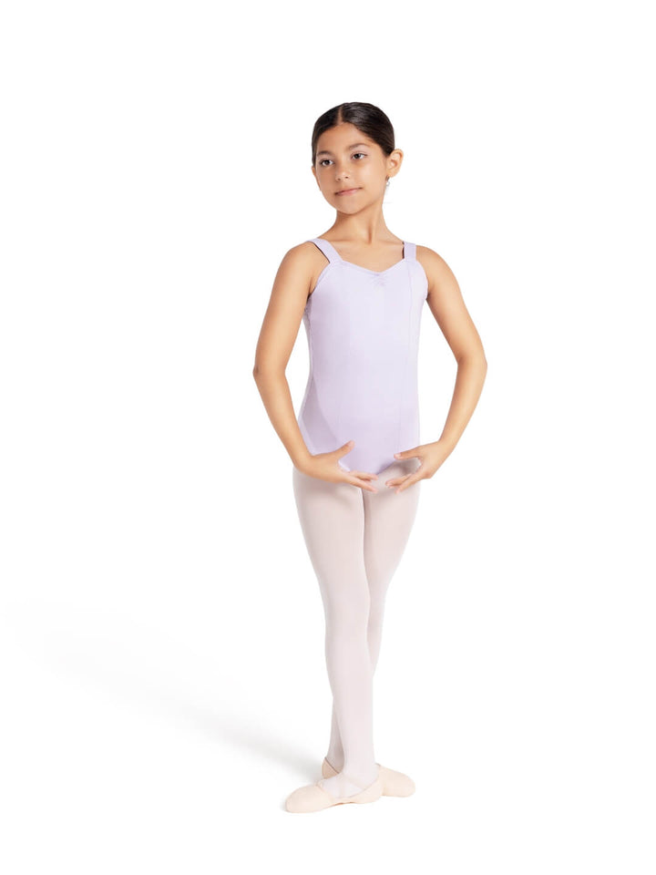 Capezio Studio Collection Wide Strap Camisole Leotard Child Lavender SE1012C