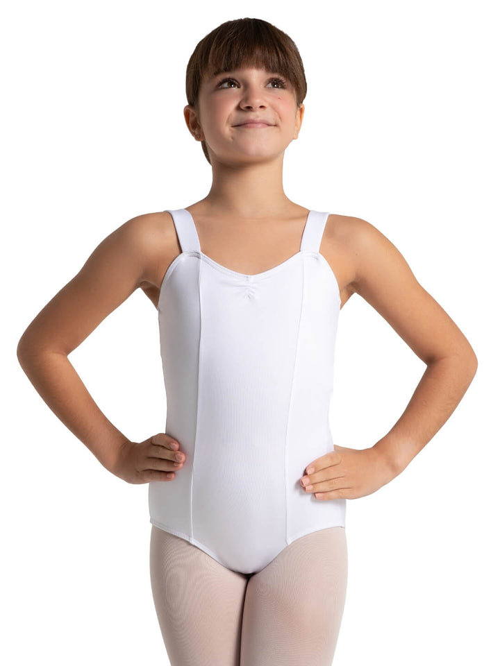 Studio Collection Wide Strap Camisole Leotard - Girls