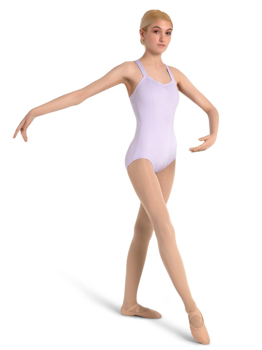 Capezio Studio Collection Wide Strap Camisole Leotard Lavender SE1012W