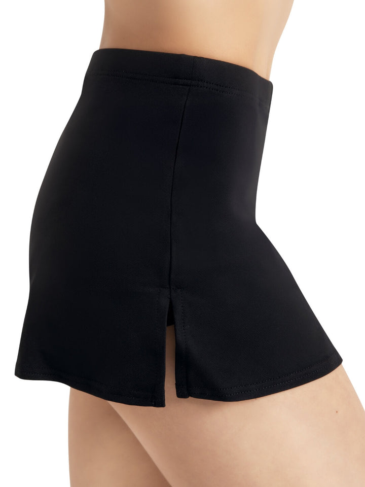 Capezio Team Basics Skirt with Built in Short Black TB265W