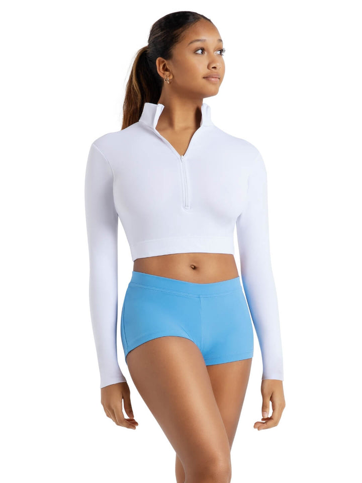 Capezio Team Basics Turtleneck Long Sleeve Top - Adult