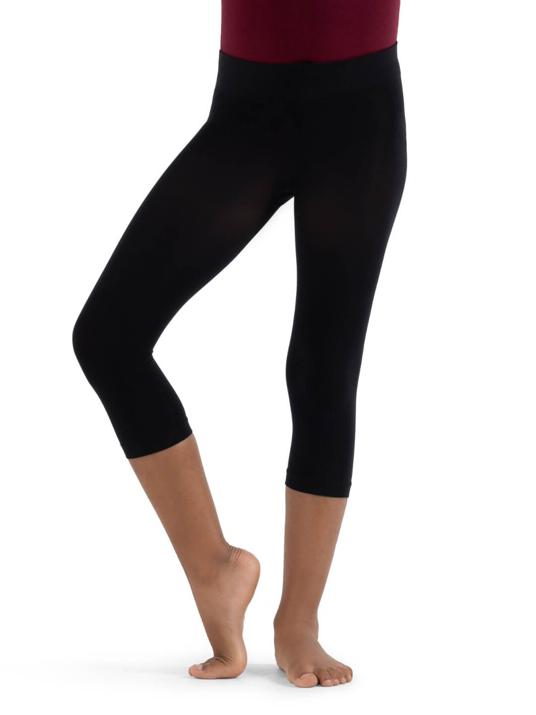 Capezio Girls Ultra Soft Hip Rider Capri Tight