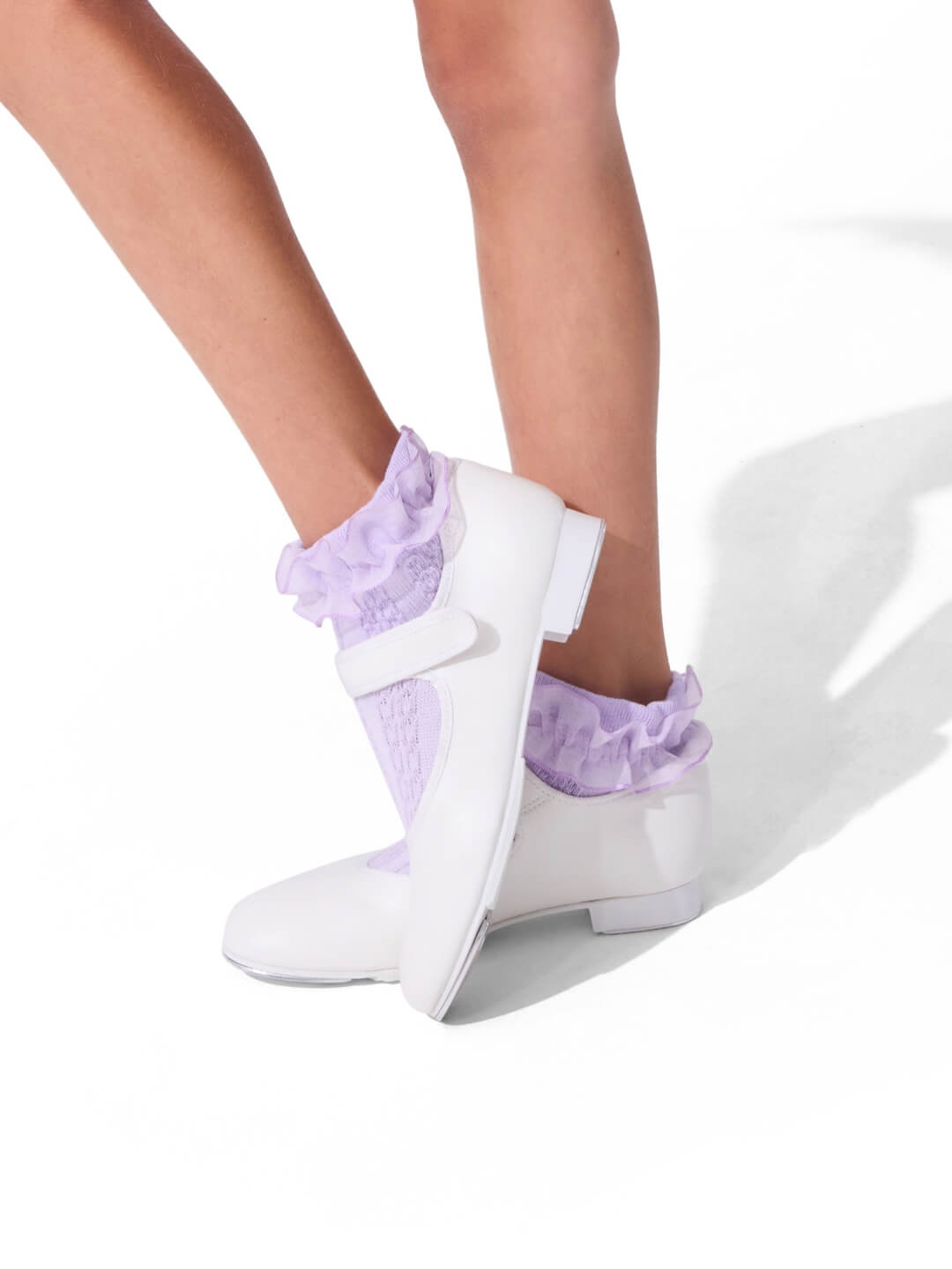 Capezio Beginner Kids Velcro Strap Patent Tap Shoe  - Child