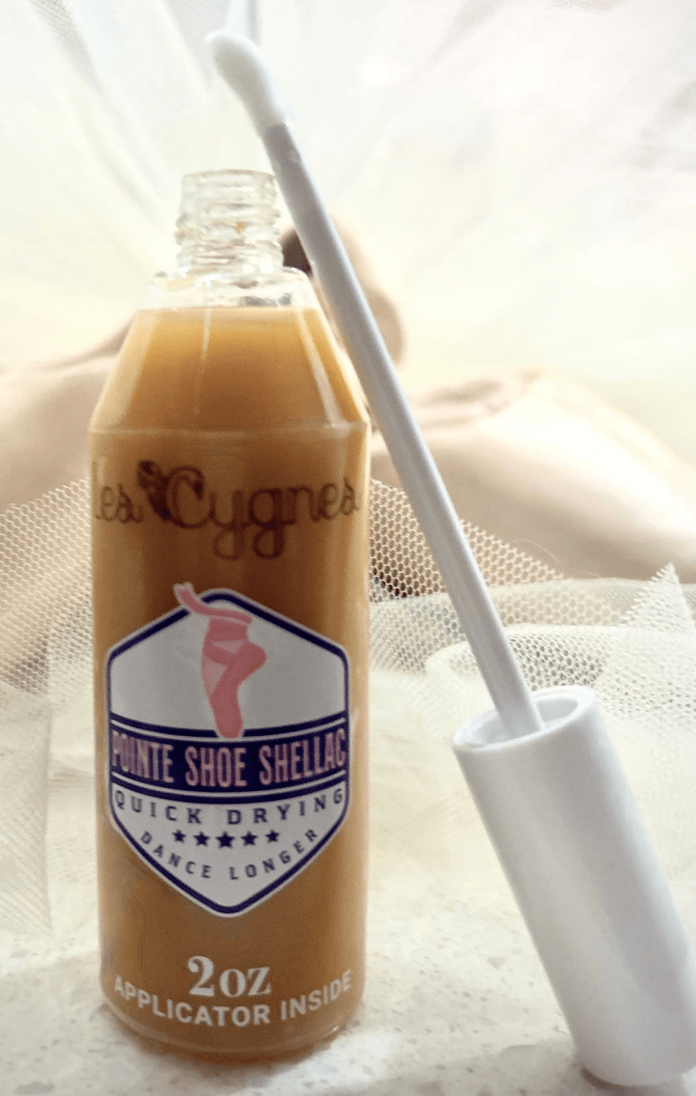 Les Cygnes Pointe Shoe Shellac (2oz)