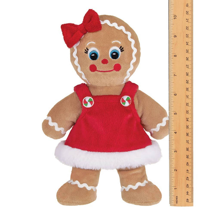 Holly Ginger Gingerbread Girl Christmas Plush