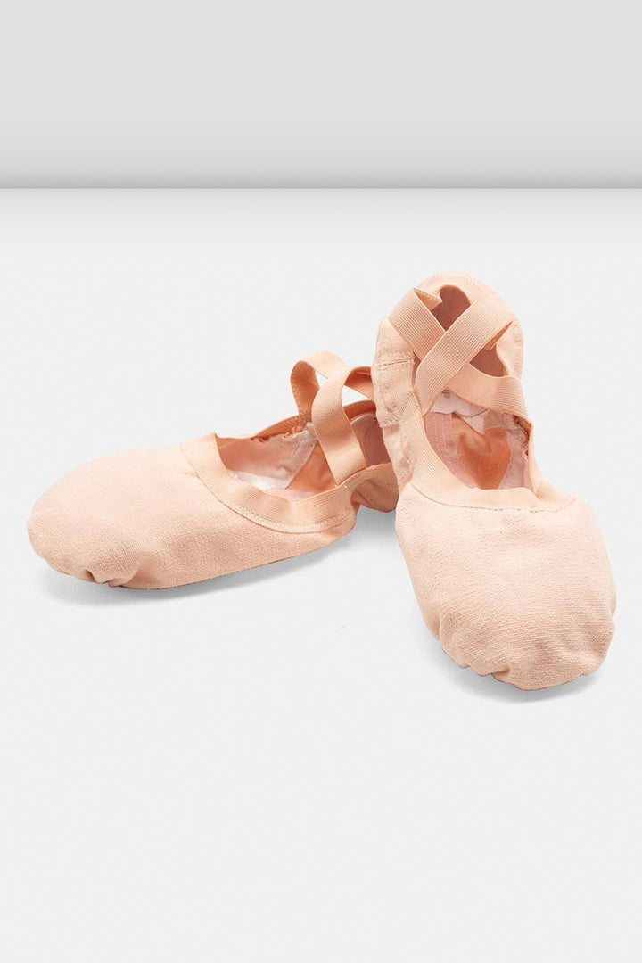 Childrens Pro-Elastic Canvas Ballet Shoes - BLOCH Dance US