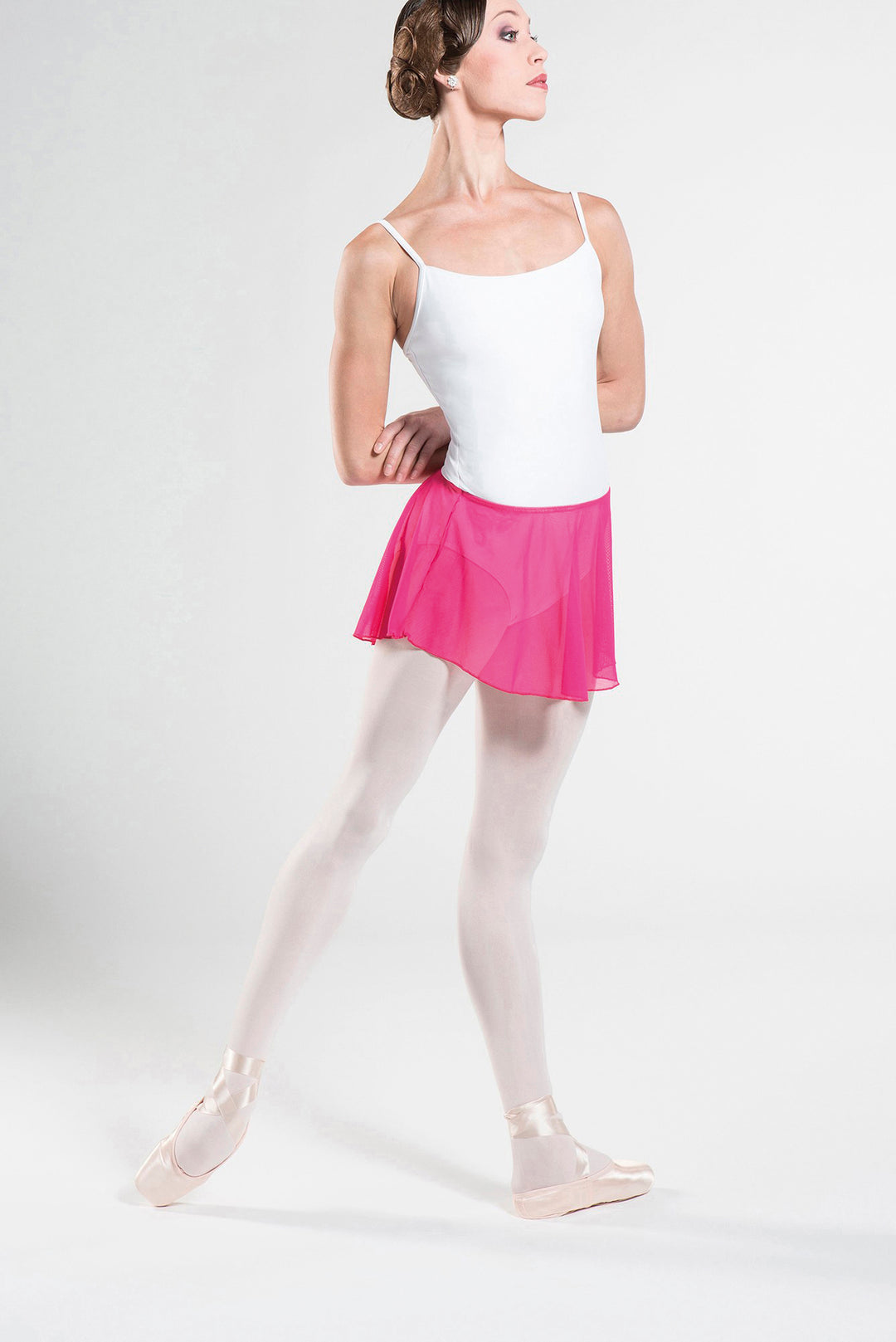 Wear Moi Daphne Pull On Mesh Skirt - Child/Adult