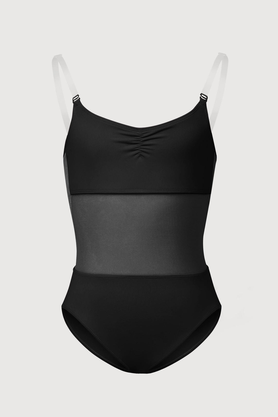 Girls Sunna Mesh Panel Bodysuit - CB3387 - Black