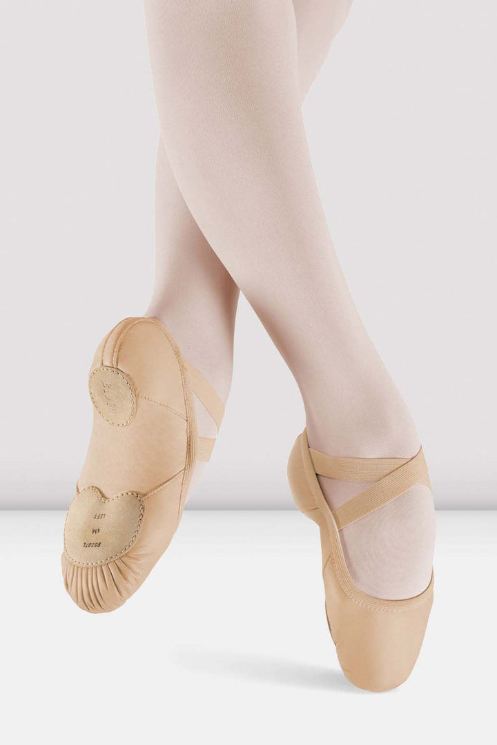 Ladies Enhance Leather Ballet Shoes - BLOCH Dance US