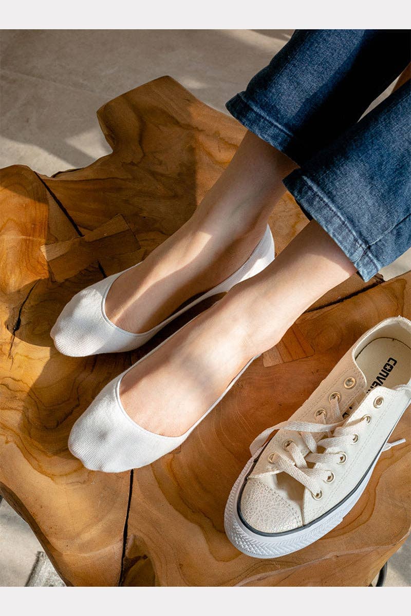 Women's No Show Cotton Foot Cover Socks