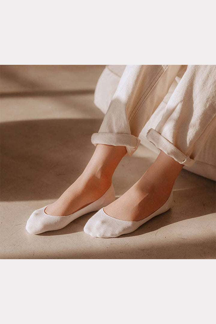 Women's No Show Cotton Foot Cover Socks