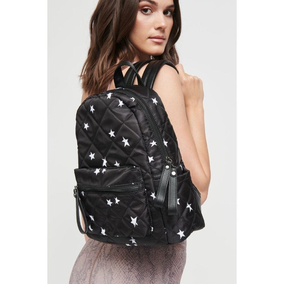 Motivator Backpack - Small Black Star