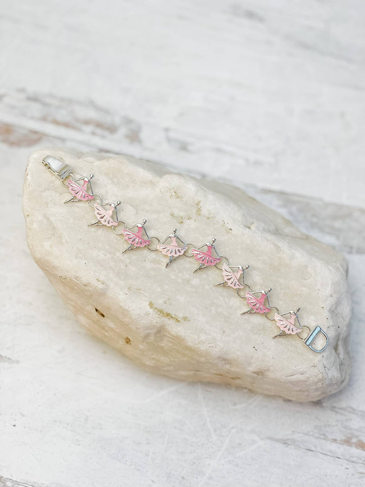 Magnetic Enamel Bracelet - Ballerina