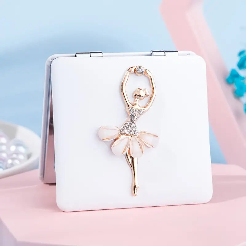 Ballerina Pocket Mirror