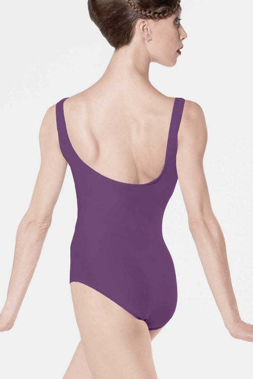 Wear Moi Faustine Pink Front Tank Leotard