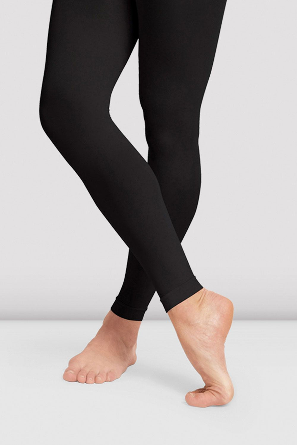Ladies ContourSoft Footless Tights - T0985L - Black