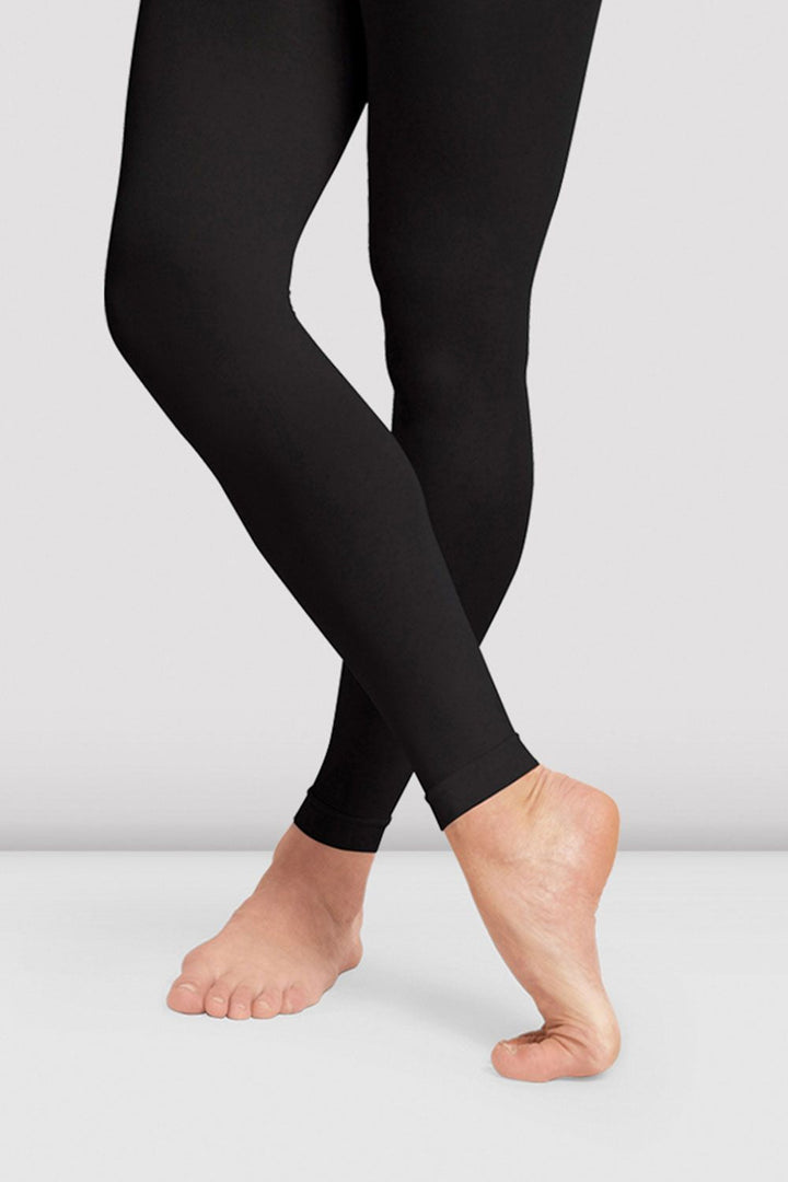 Ladies ContourSoft Footless Tights - T0985L - Black