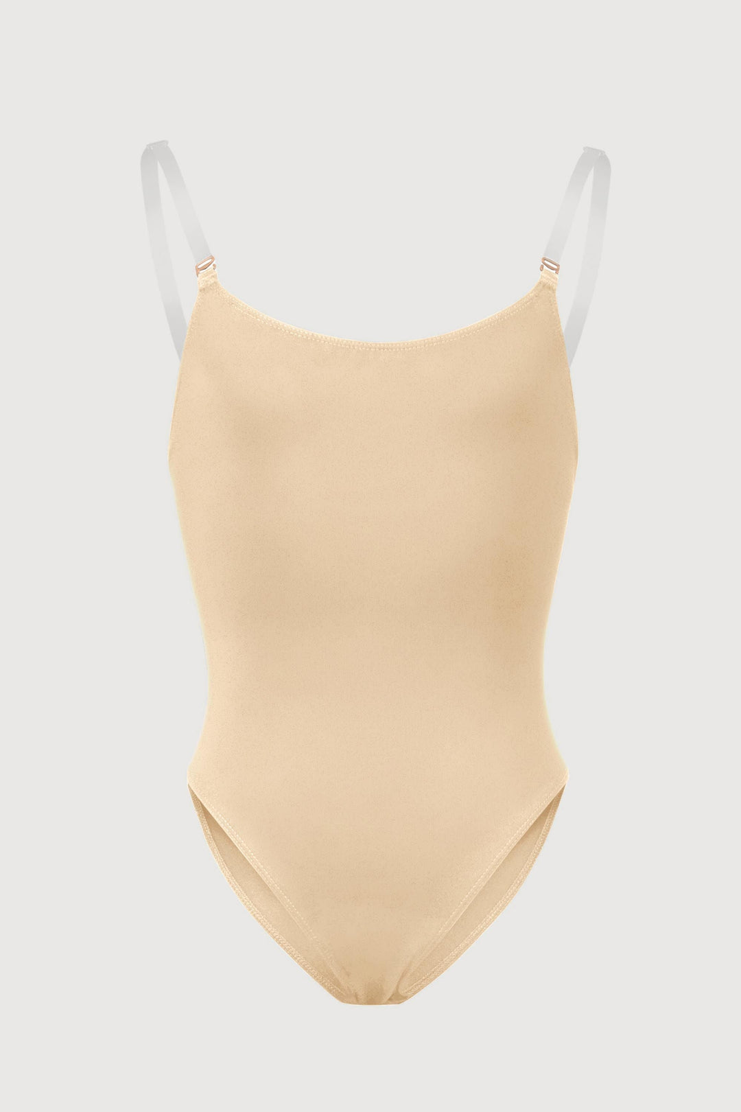 Girls Auva Adjustable Strap Bodysuit - CB3397 - Sand