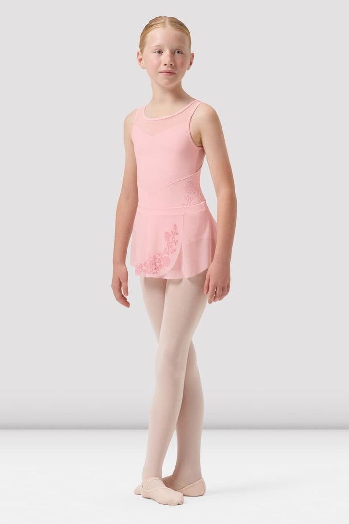 Bloch CR0501 Sage Mesh Wrap Skirt