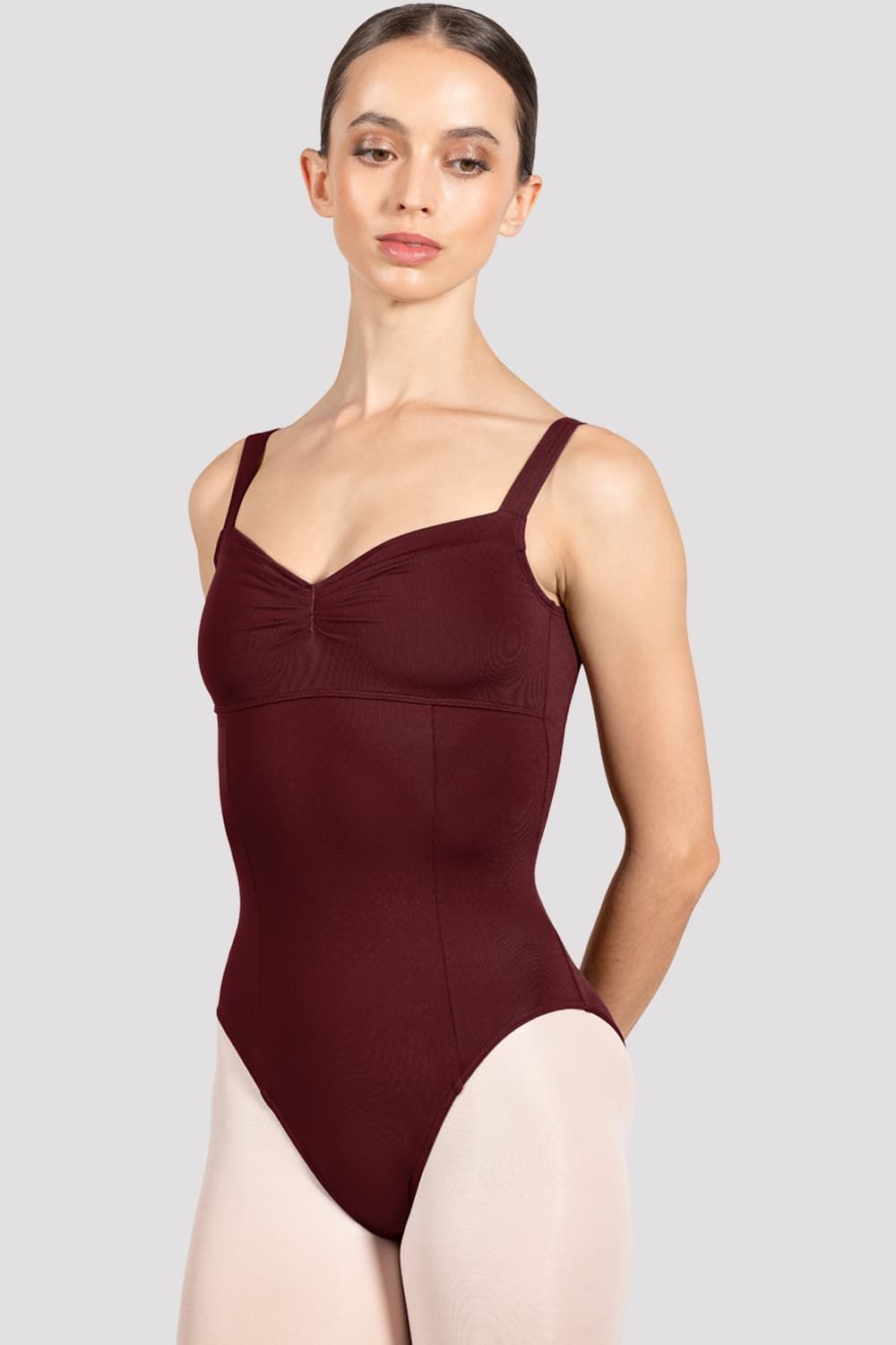 Ladies Ava Tank Leotard - L4265 - Burgundy