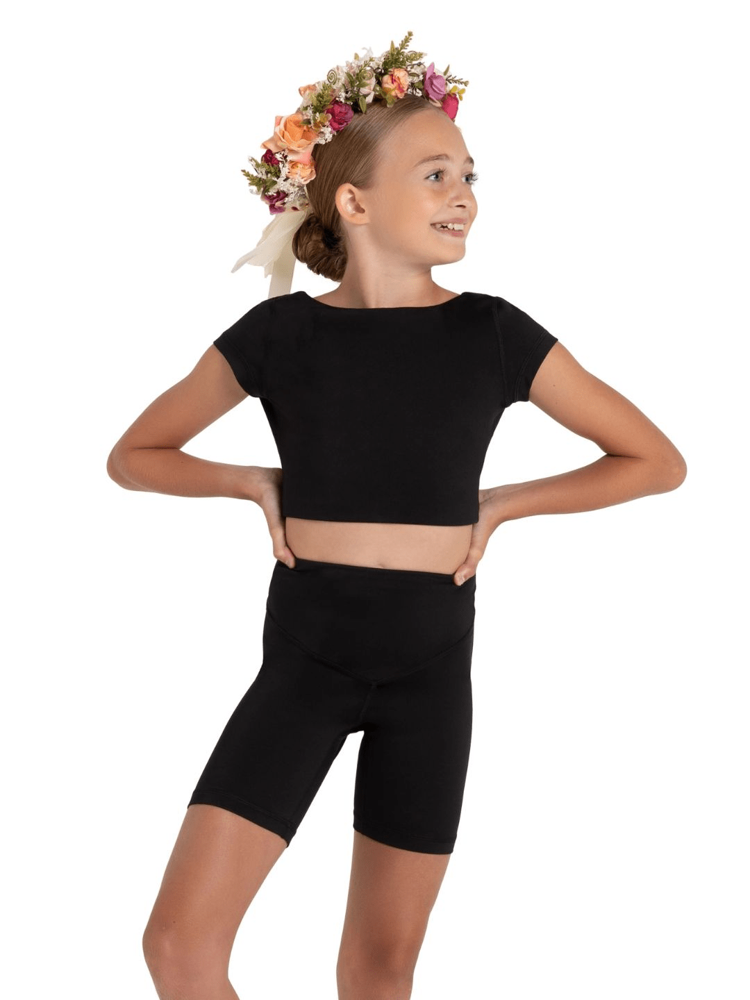 Capezio 12093W/12093C Buttercup Bike Short